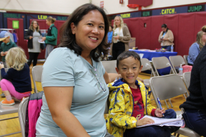  parent and student together